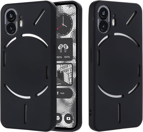 قاب سیلیکونی گوشی موبایل ناتینگ فون یک Nothing Phone 1 داخل موکت دار با کیفیت بالا